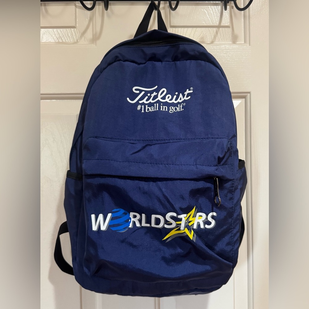 NEW Titleist Travel Gear Players Backpack Navy